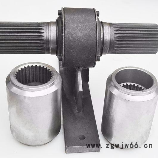 螺旋输送机中吊轴承 中吊轴 铸铁中吊轴承 输送机配件 吊轴承图3