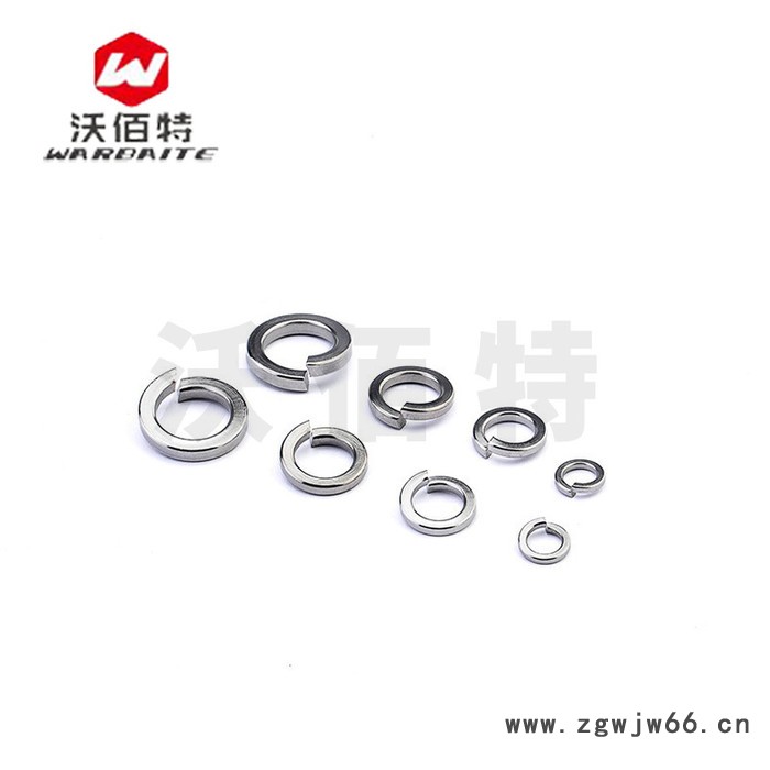 304不锈钢 弹垫弹簧垫圈弹簧垫片华司美标英制图2