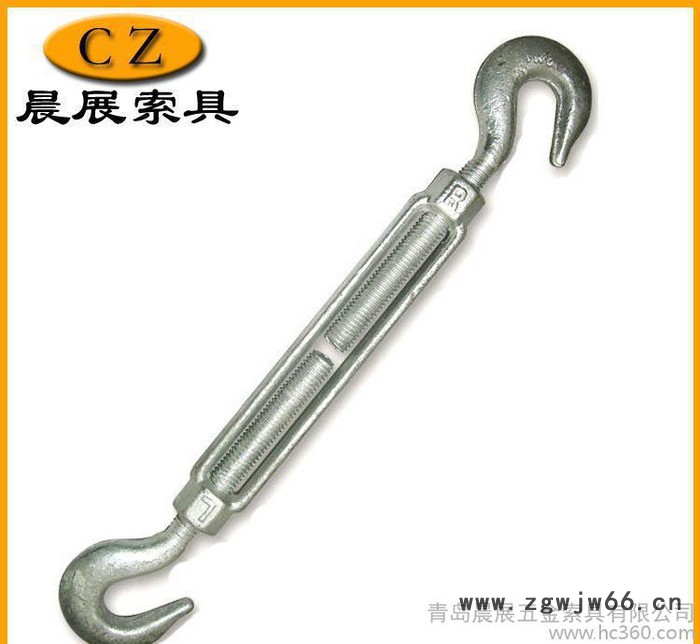 青岛紧固件 船用钩钩型美式模锻花兰 收紧专用 规格全图3