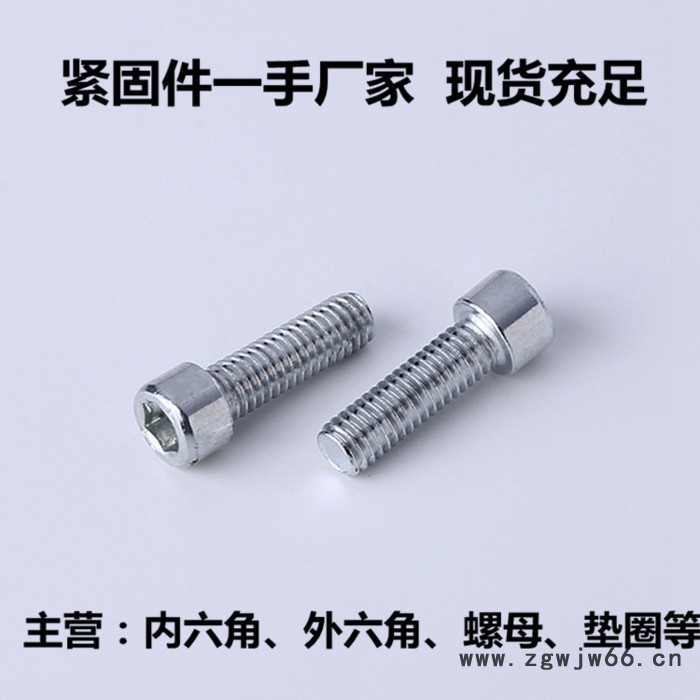 大甩卖 大量 专注于紧固件生产加工 镀镍内六角螺丝 做工精细图2