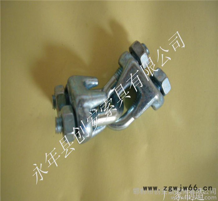 创安紧固件销售钢丝绳卡头  电力紧固件 连接固定件图3