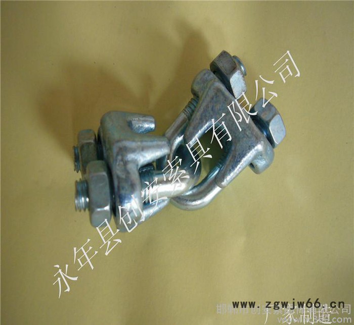 创安紧固件销售钢丝绳卡头  电力紧固件 连接固定件图2