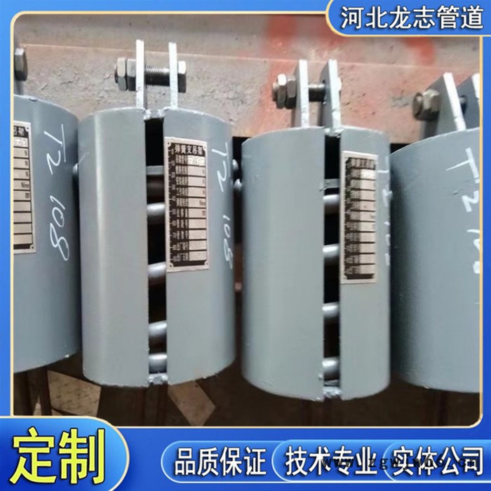 直销T12345单双板上下方整定弹簧支吊架组件TH1F型可变支座 T1弹簧支吊架图4