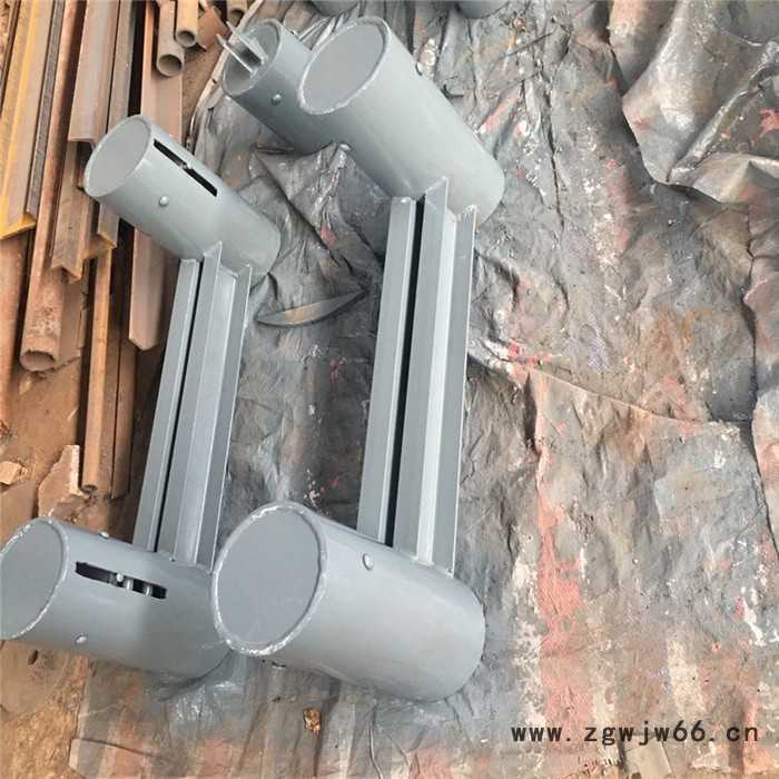 GH/21629-199沧州齐鑫可图纸订制 管托式F型弹簧支架C16 并联式F型弹簧支架图3