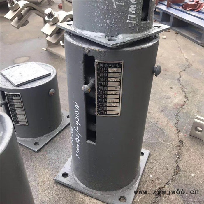 齐鑫厂家可图纸订制 C型弹簧吊架 搁置式D型弹簧支吊架 大量供应图2