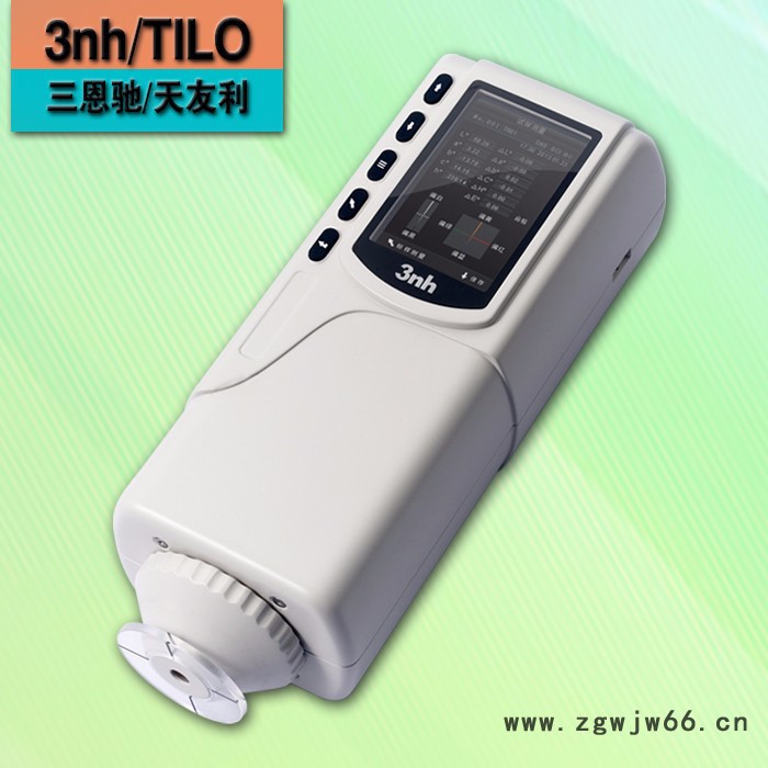 3NH/三恩驰NR60CP 手持式色差计油墨涂料印刷纺织金属模具薄膜包装图4