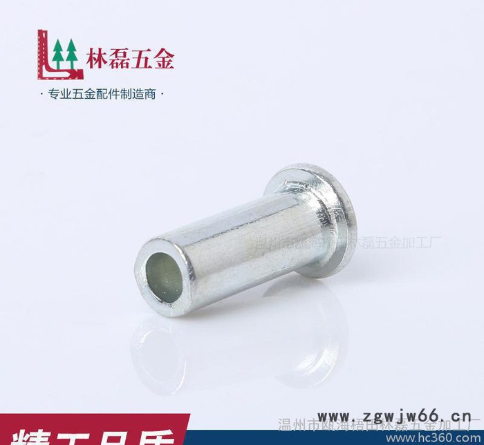专业生产平头半空芯铆钉 **不锈钢紧固件冷镦件来图定制图3