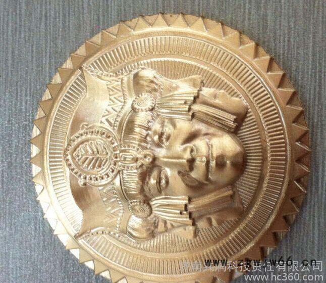 **3030铜铝铁金属模具雕刻机 铜章雕刻机 **工艺品雕刻图3