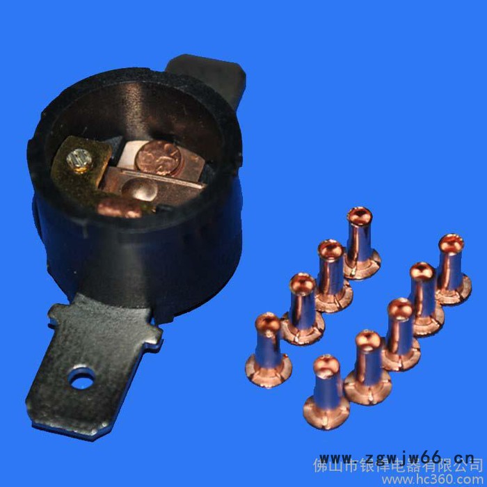 银悍电器**供应 半空心铆钉 紧固件 紧固件 来图加工图2