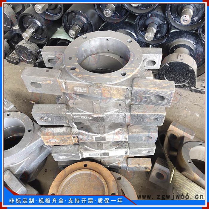 滚筒轴承座 铸钢轴承座端盖 铸铁轴承座树德TD75型滚筒轴承座图5