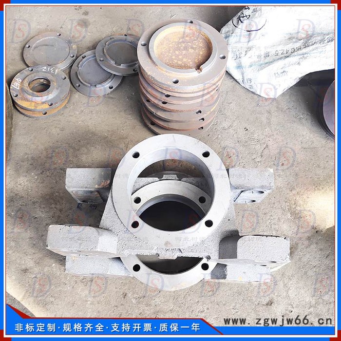 滚筒轴承座 铸钢轴承座端盖 铸铁轴承座树德TD75型滚筒轴承座图6