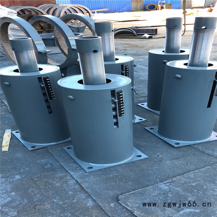 可变弹簧支吊架 综合支吊架 DN600 通风管道支吊架 齐鑫管道 弹簧支吊架图3