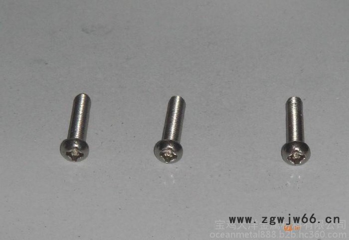 钛紧固件 TA1十字沉头螺钉图6