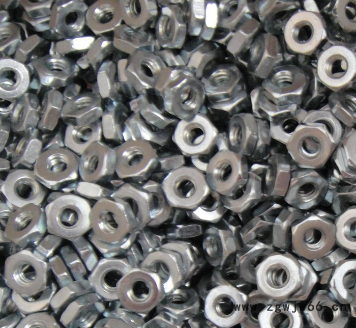 实茂紧固件 现货德制六角螺母 M2.5 普通镀锌 DIN934 清仓价批发图3