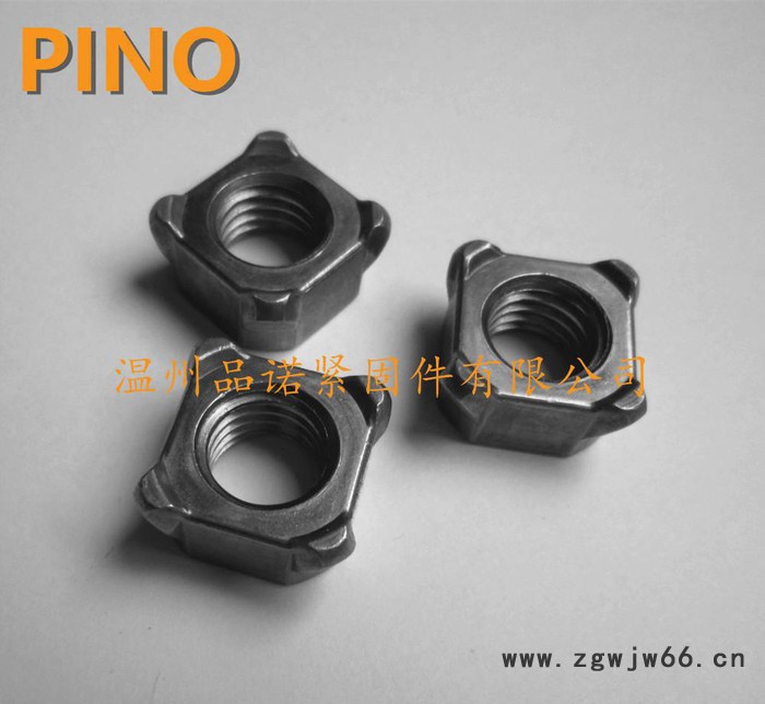 汽车紧固件螺母Q37112标准牙距 四方焊接螺帽M12x18图3