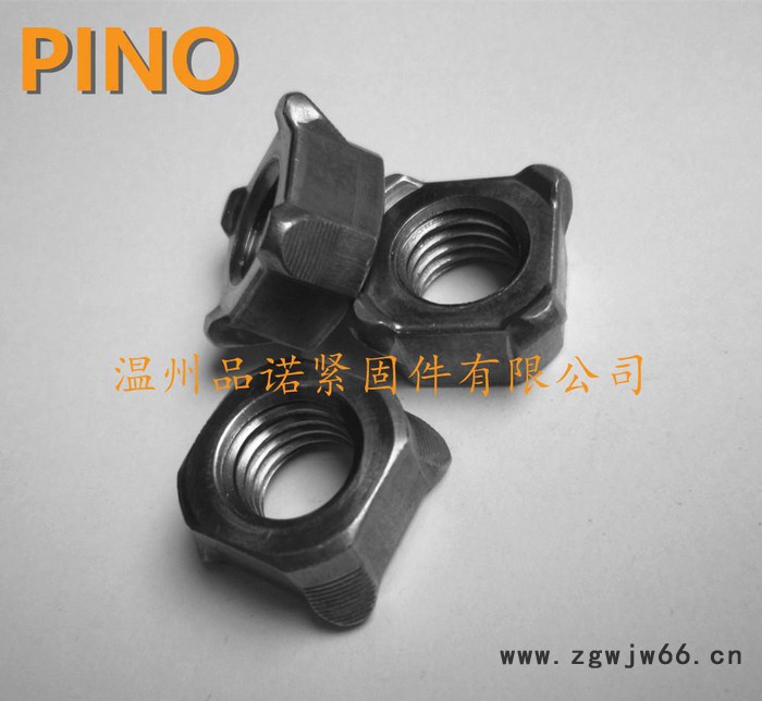 汽车紧固件螺母Q37112标准牙距 四方焊接螺帽M12x18图2