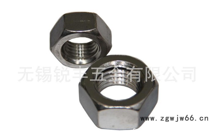 德标紧固件/不锈钢螺母/镀锌螺母/六角螺帽M18图3