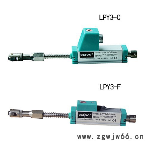 LPY3微型弹簧自复位系列位移传感器25mm图2