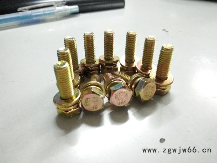 上海双雷五金 螺丝定制 外六角组合螺丝 六角螺栓 ** 量大从优 欢迎来电洽谈 紧固件图4