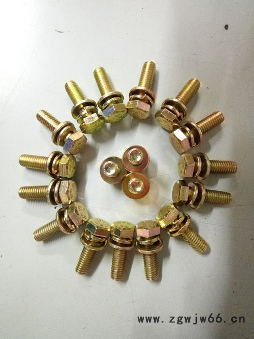 上海双雷五金 螺丝定制 外六角组合螺丝 六角螺栓 ** 量大从优 欢迎来电洽谈 紧固件图2
