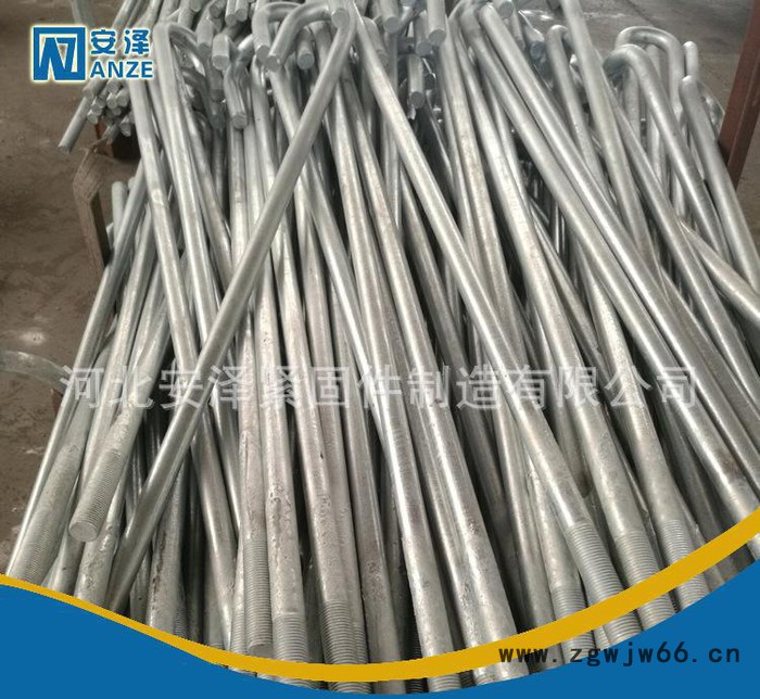 河北安泽【紧固件】专业定做7字形地脚螺栓 直销建筑专用Q235图2