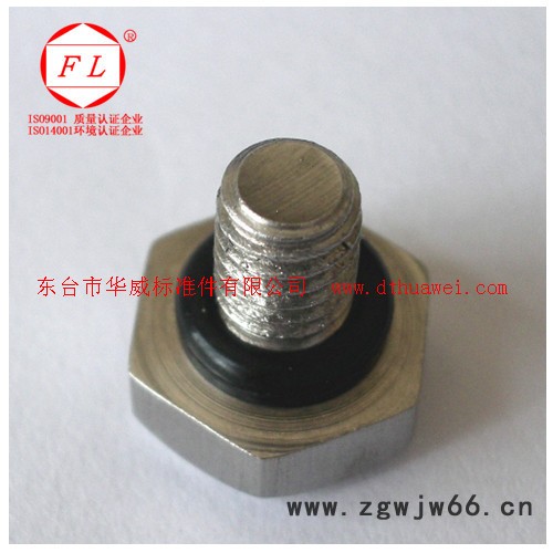 供应FL222不锈钢紧固件|非标六角橡皮垫螺栓图2