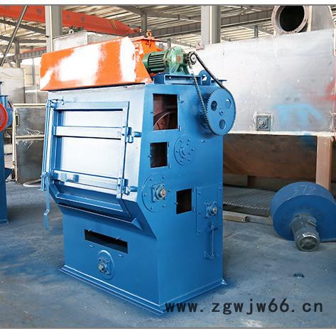 【龙汉铸造】 厂家直销Q326履带抛丸清理机 铝压铸件 紧固件 五金件抛丸图2