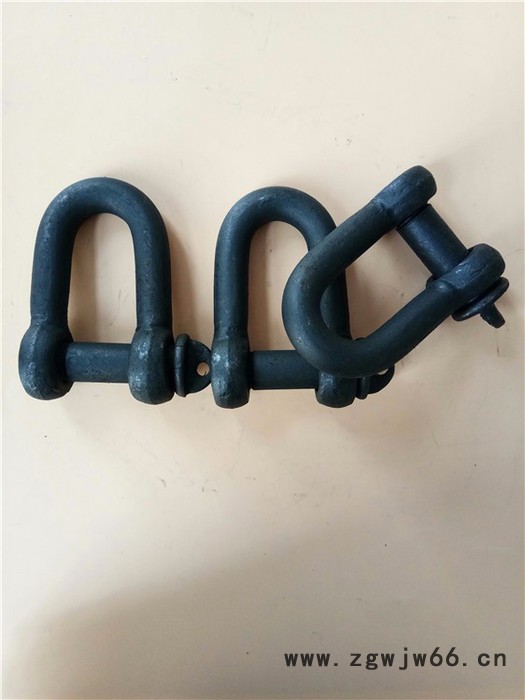 供应重型2.1吨黑卸扣河北紧固件连接件 **起重机械配件图3