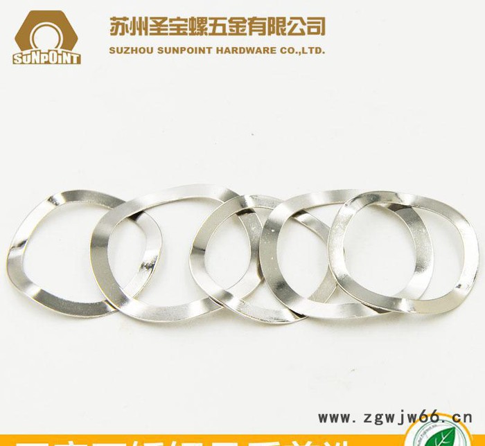 304不锈钢 DIN137B波形弹簧垫圈 波浪华司 M3-M12 规格齐全不锈钢弹簧垫圈图3