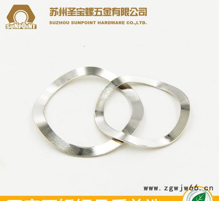 304不锈钢 DIN137B波形弹簧垫圈 波浪华司 M3-M12 规格齐全不锈钢弹簧垫圈图2