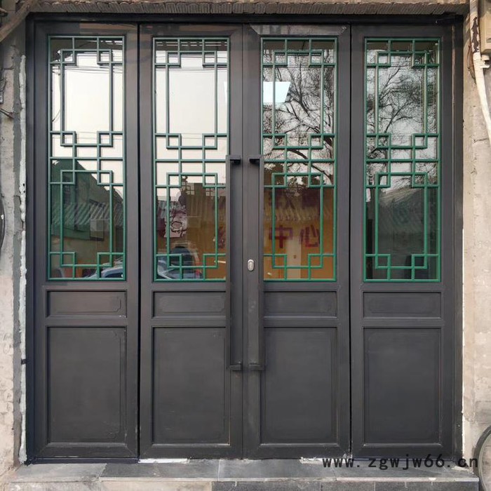 唐臻，复古地弹簧门感应门 ， 工厂直营，专业定制  仿古地弹簧门感应门，厂家定制，价格优惠，欢迎前来洽谈。图4