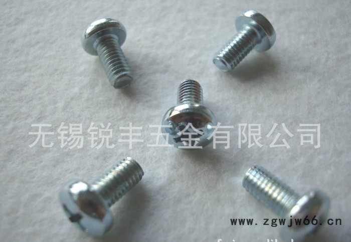 标准紧固件 不锈钢螺丝 十字盘头机螺钉/机螺丝M6*40图2