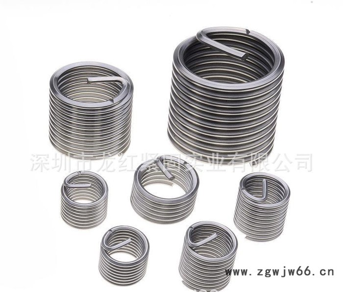 直销钢丝螺套M2*1D螺纹护套公制英制美标牙套螺纹紧固件图2