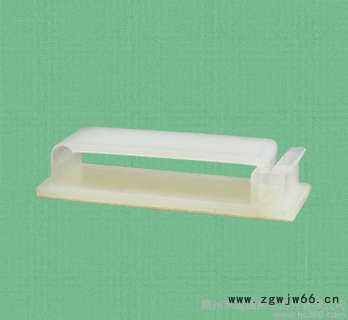 尼龙材质 塑料紧固件 粘贴式电线固定座 FCA-2 本色图3