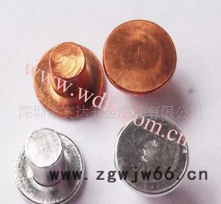 直径6MM平头实心铝铆钉 紧固件柳钉 可按图纸或样品要求加工图2