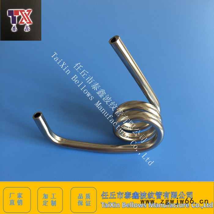 泰鑫 非标定制弹簧管YA100-40MPa图3