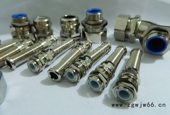 福莱通 CGB-M16W 弹簧接头 夹紧电缆防水防尘格兰头 防折弯弹簧电缆接头生产加工图3