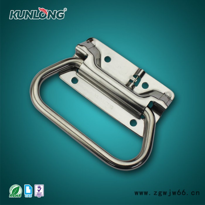 尚坤SK4-022-2S不锈钢折叠拉手|弹簧折叠拉手|弹簧复位拉手|自动回位拉手|小型集装箱拉手图5