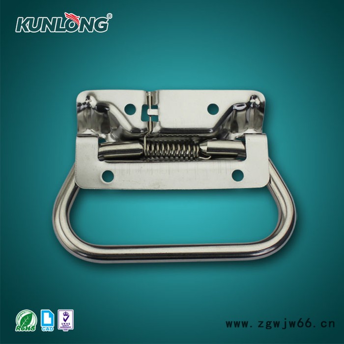 尚坤SK4-022-2S不锈钢折叠拉手|弹簧折叠拉手|弹簧复位拉手|自动回位拉手|小型集装箱拉手图4