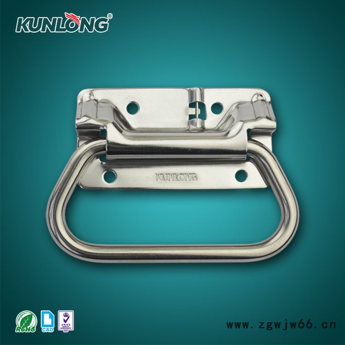 尚坤SK4-022-2S不锈钢折叠拉手|弹簧折叠拉手|弹簧复位拉手|自动回位拉手|小型集装箱拉手图3