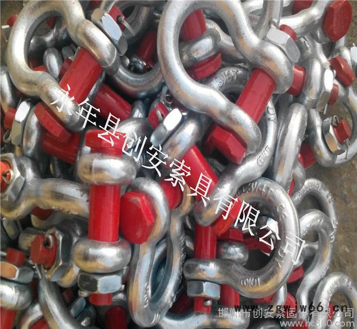高强模锻卸扣 起重卸扣  创安紧固件直销图2