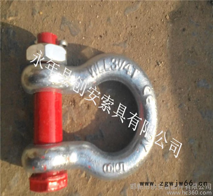 高强模锻卸扣 起重卸扣  创安紧固件直销图3