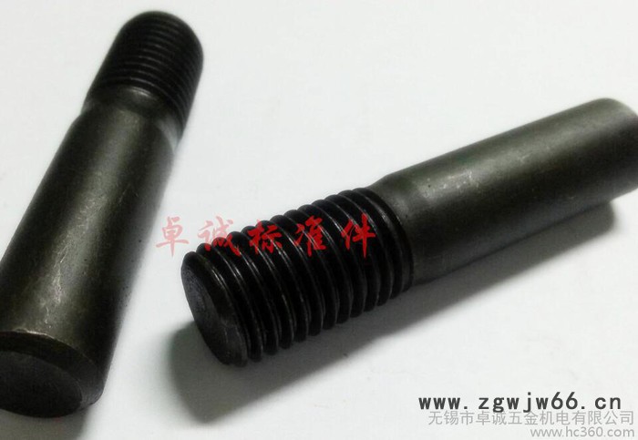 A型单头螺栓/一头螺纹一头光杆/双头螺栓/定制非标紧固件图2