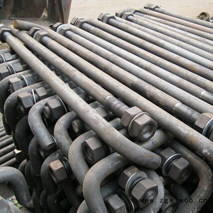 龙通m30 紧固件 7字头型 可调节地脚螺栓 q235地脚螺栓 不经处理地角螺栓 **图3