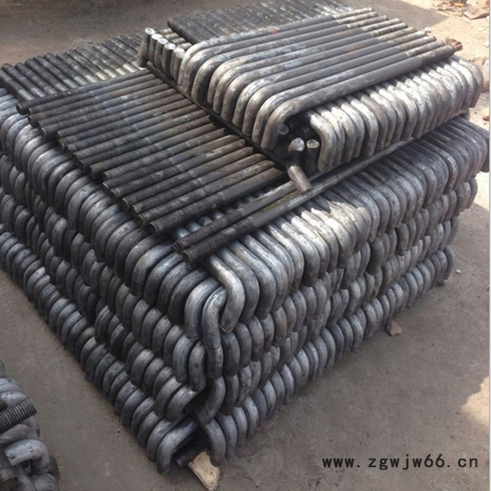 龙通m30 紧固件 7字头型 可调节地脚螺栓 q235地脚螺栓 不经处理地角螺栓 **图2