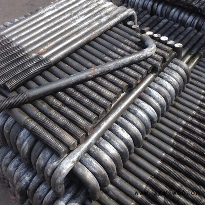 龙通m30 紧固件 7字头型 可调节地脚螺栓 q235地脚螺栓 不经处理地角螺栓 **图5