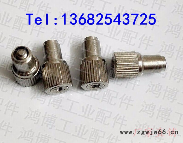 松不脱 弹簧螺钉  面板自扣螺丝  PEM压铆面板紧固件 PF10图2