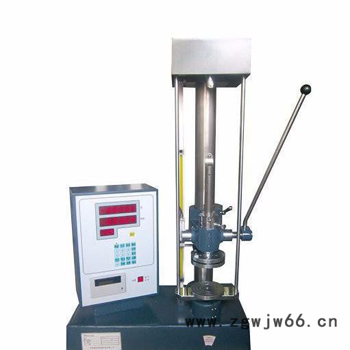 济南威斯特 双数显式弹簧拉压试验机手动弹簧机拉压测试仪试验机图2