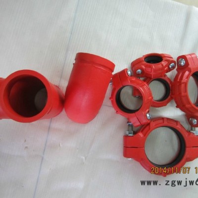 其他紧固件/连接件/煤矿井下通风排水管道专用沟槽式快速连接件