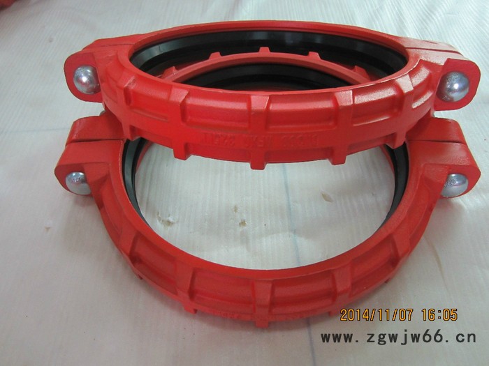 其他紧固件/连接件/煤矿井下通风排水管道专用沟槽式快速连接件图2